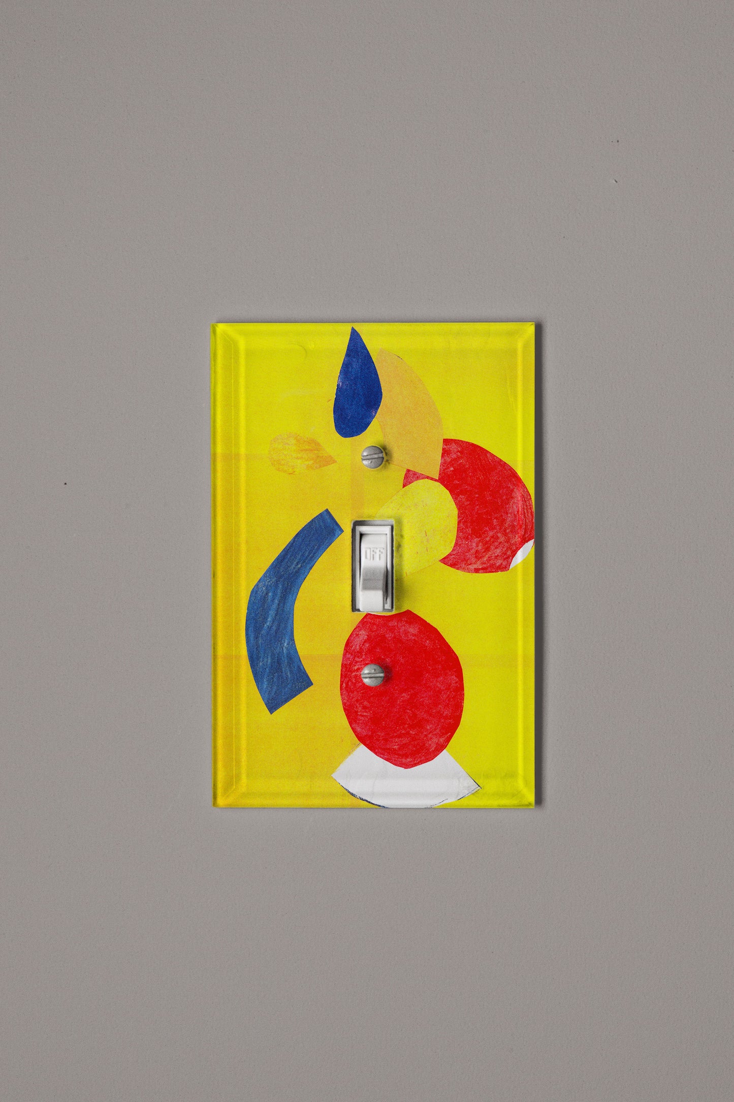 Primary Colors Switch Plate Cover