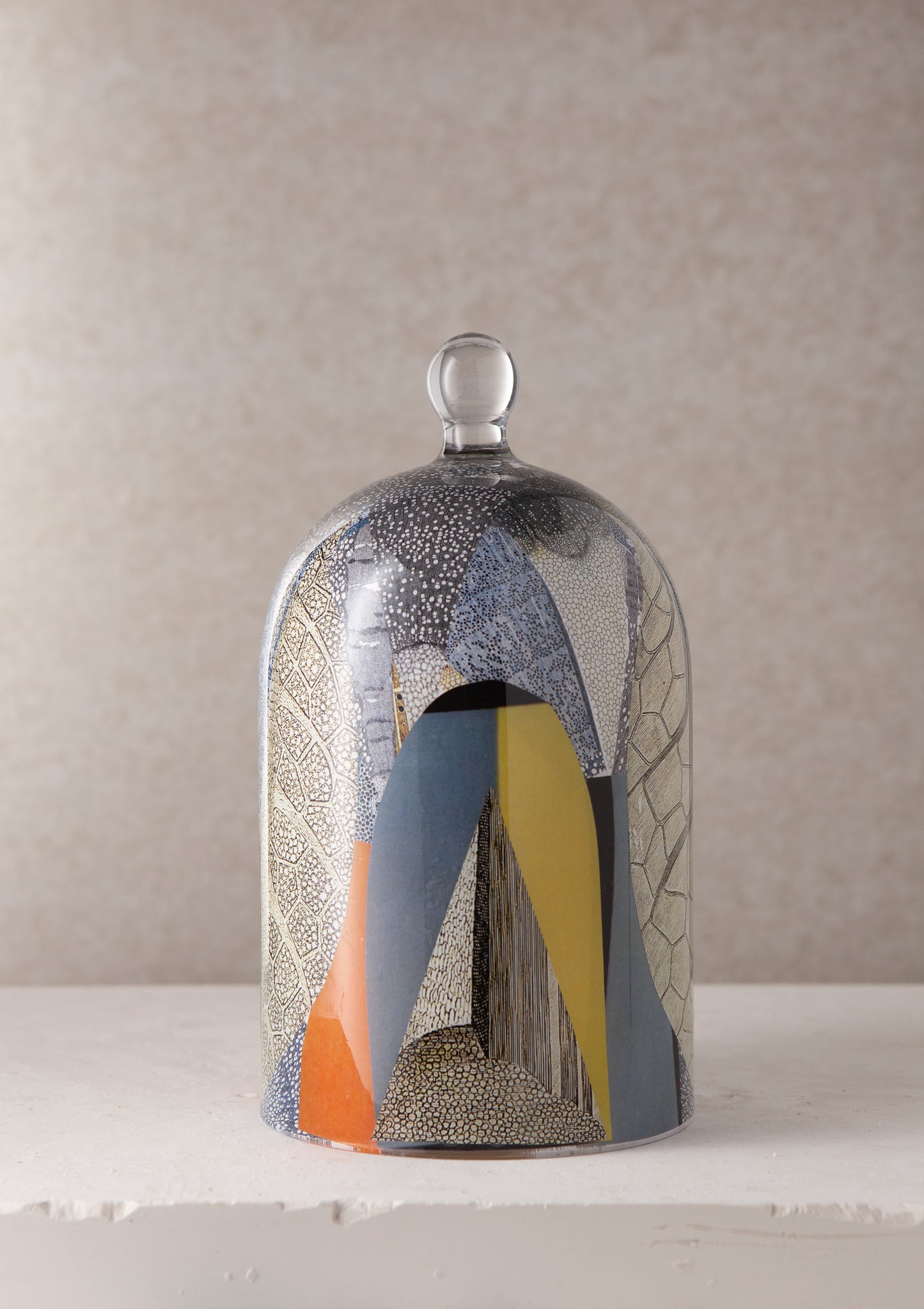Cicada Decoupage Bell Jar
