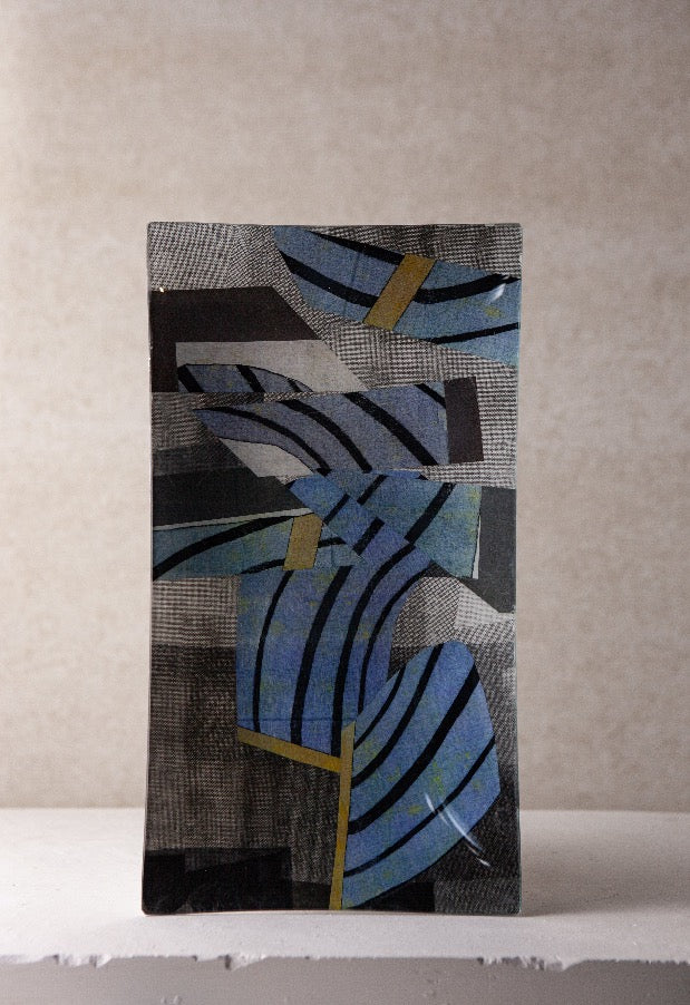 Coal Basiin- Decoupage Plate