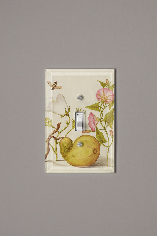 Beetle, Willow, and Gourd Switch Plate