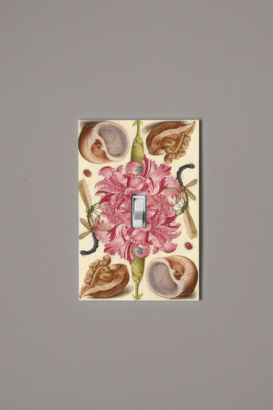 Carnation Switch Plate