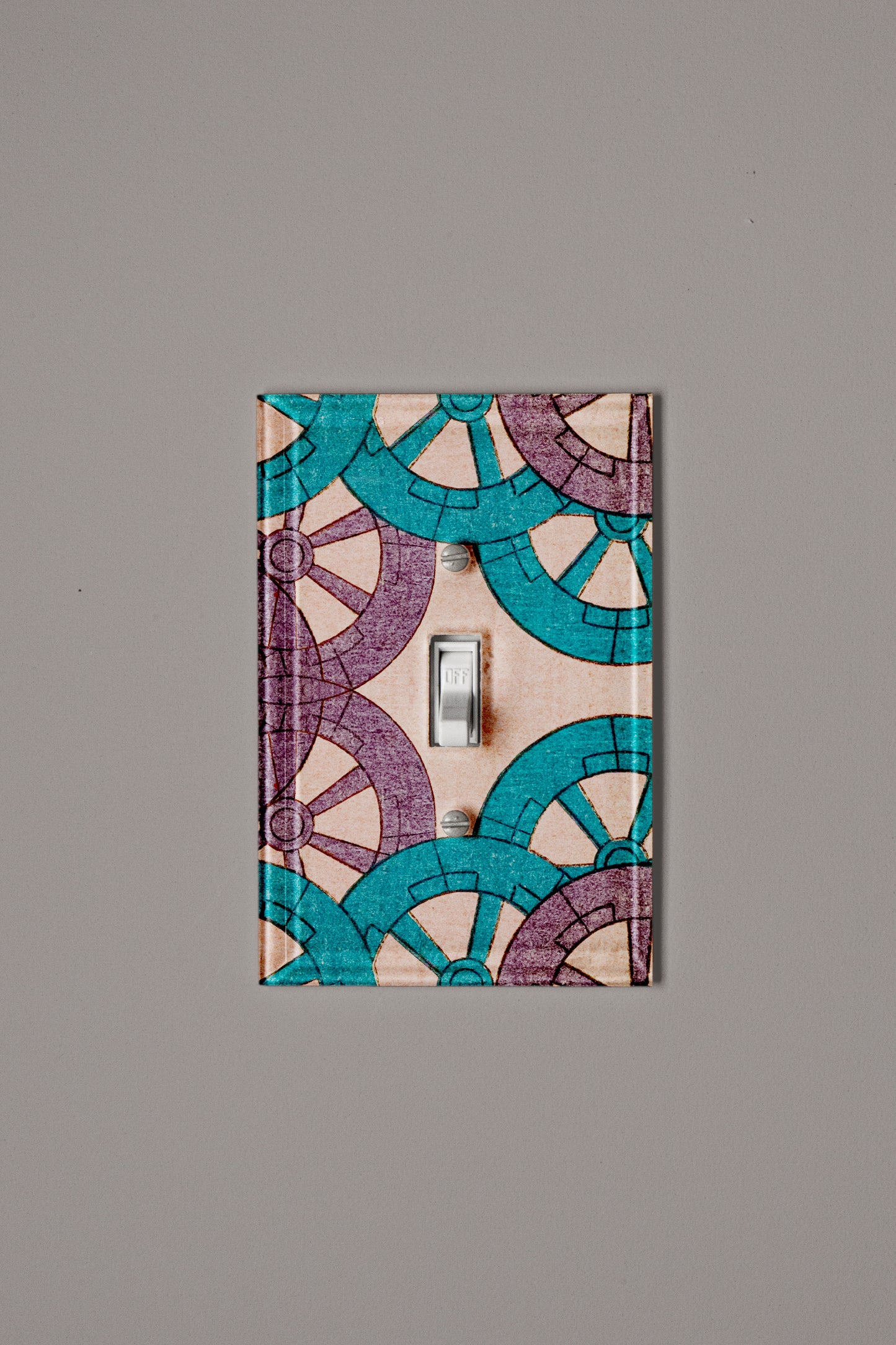 Gears Switch Plate Cover