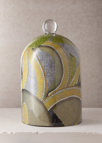 Moray Decoupage Bell Jar