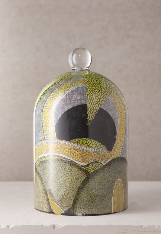 Moray Decoupage Bell Jar