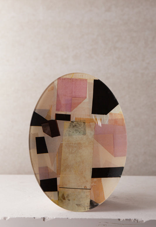 Outer Limits Decoupage Plate